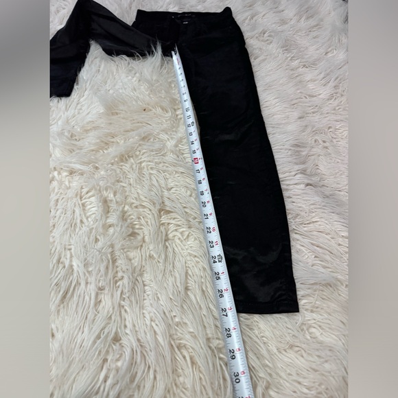 7 For All Mankind Women Velvet Skinny Fit Jeans AU8121037 Size 23 Black nwot - Picture 4 of 10